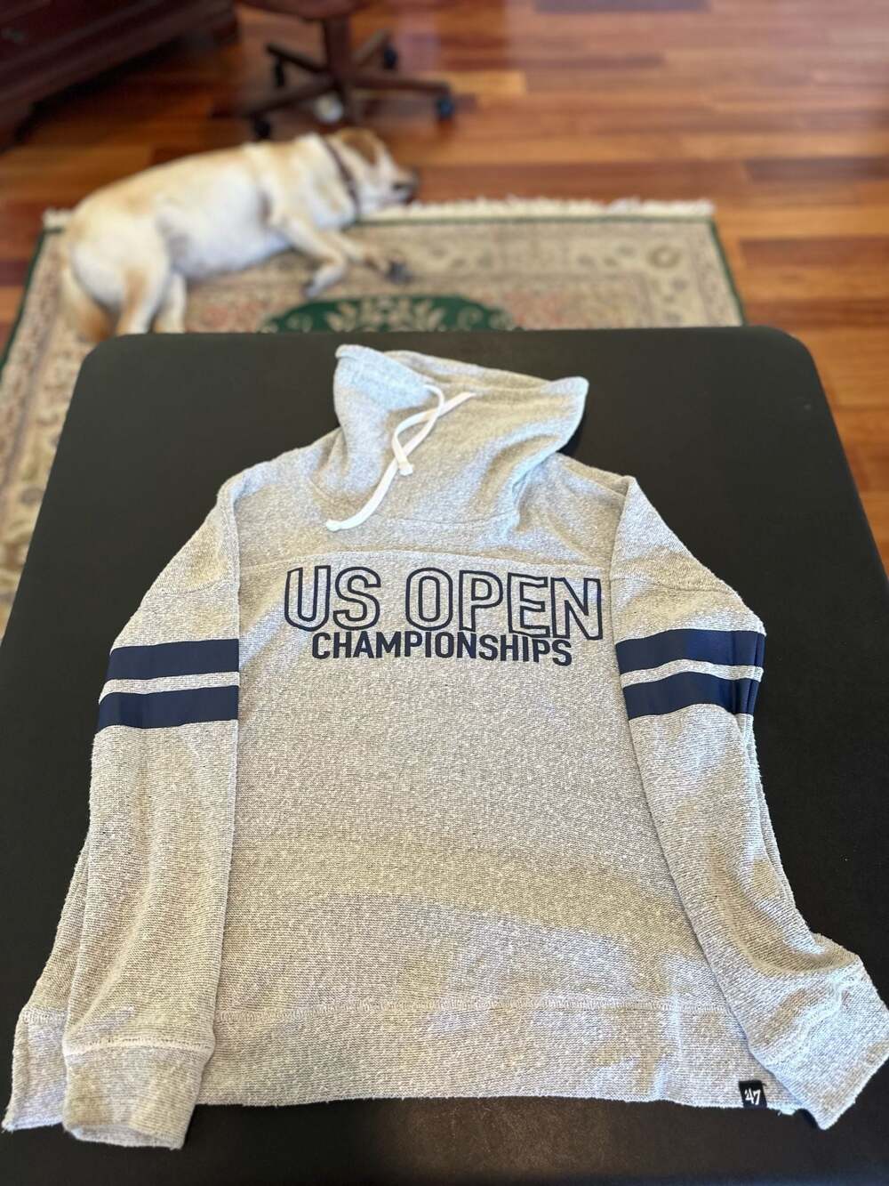 '47 US Open Championships Gray Cowl Neck Sweatshirt Women’s Size Medium